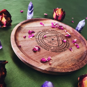 Seth&#39;s Summoning Portal, Conjuring Device, Evocation & Invocation Disk, Spirits, Deities, Gods, Goddesses, Witchcraft, Goetia, Solomon