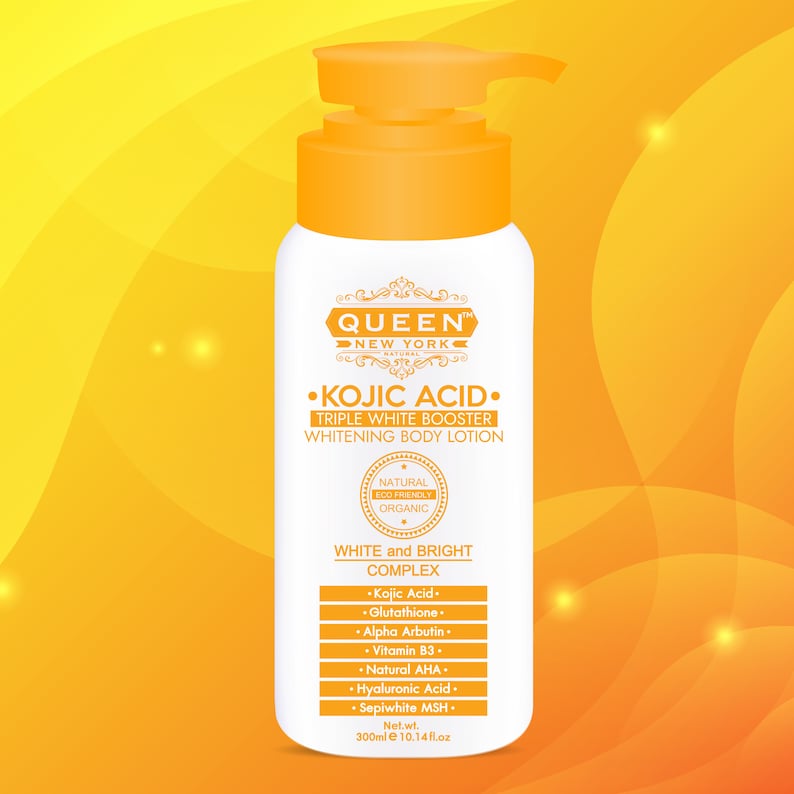 300ml Kojic Acid Body Lotion Etsy