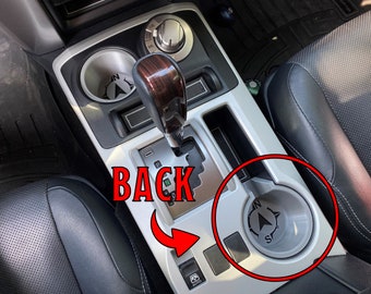 Cup Holder Insert for Toyota 4Runner (2014 - 2024) - Back mug style