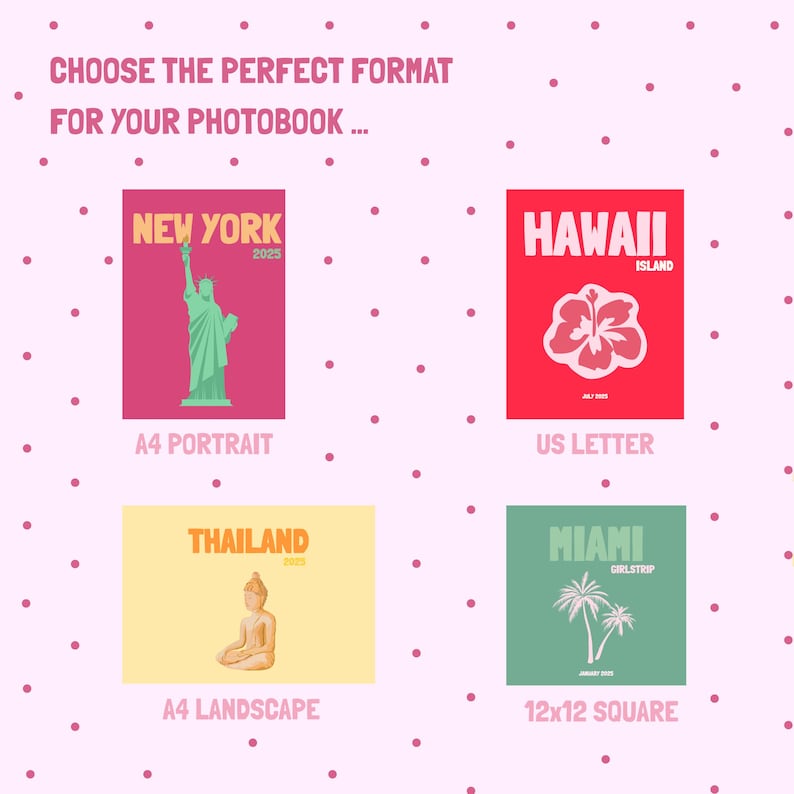 80+ Editable Travel Photo Book Cover Templates | Customizable in Canva ~ Digital Download image 4