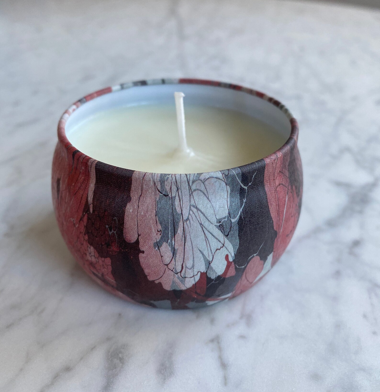 Bougie de cire de soja organique parfumée à la lavande faite Etsy