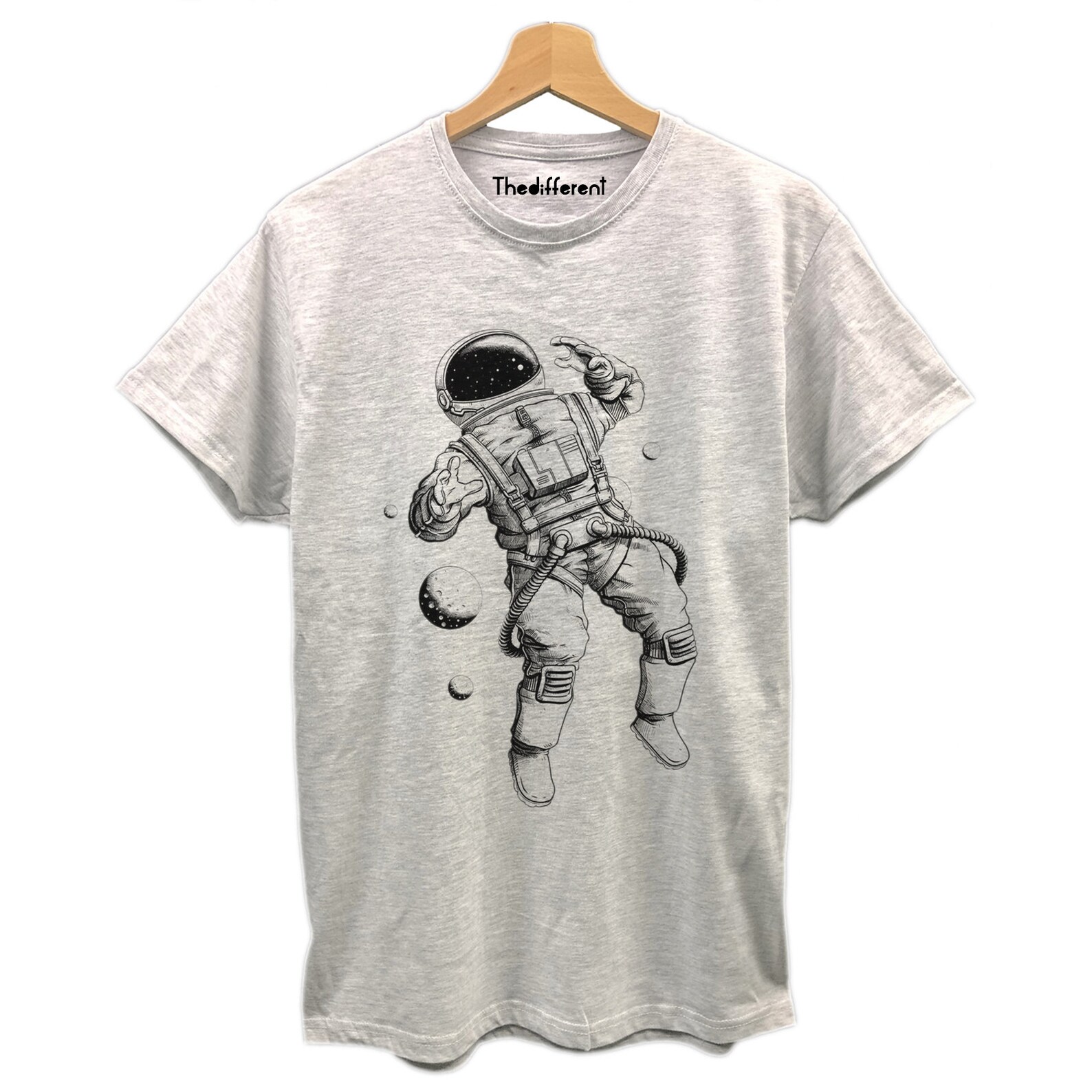 T-shirt T-shirt T-shirt Man Astronaut Planets Moon Space Idea - Etsy