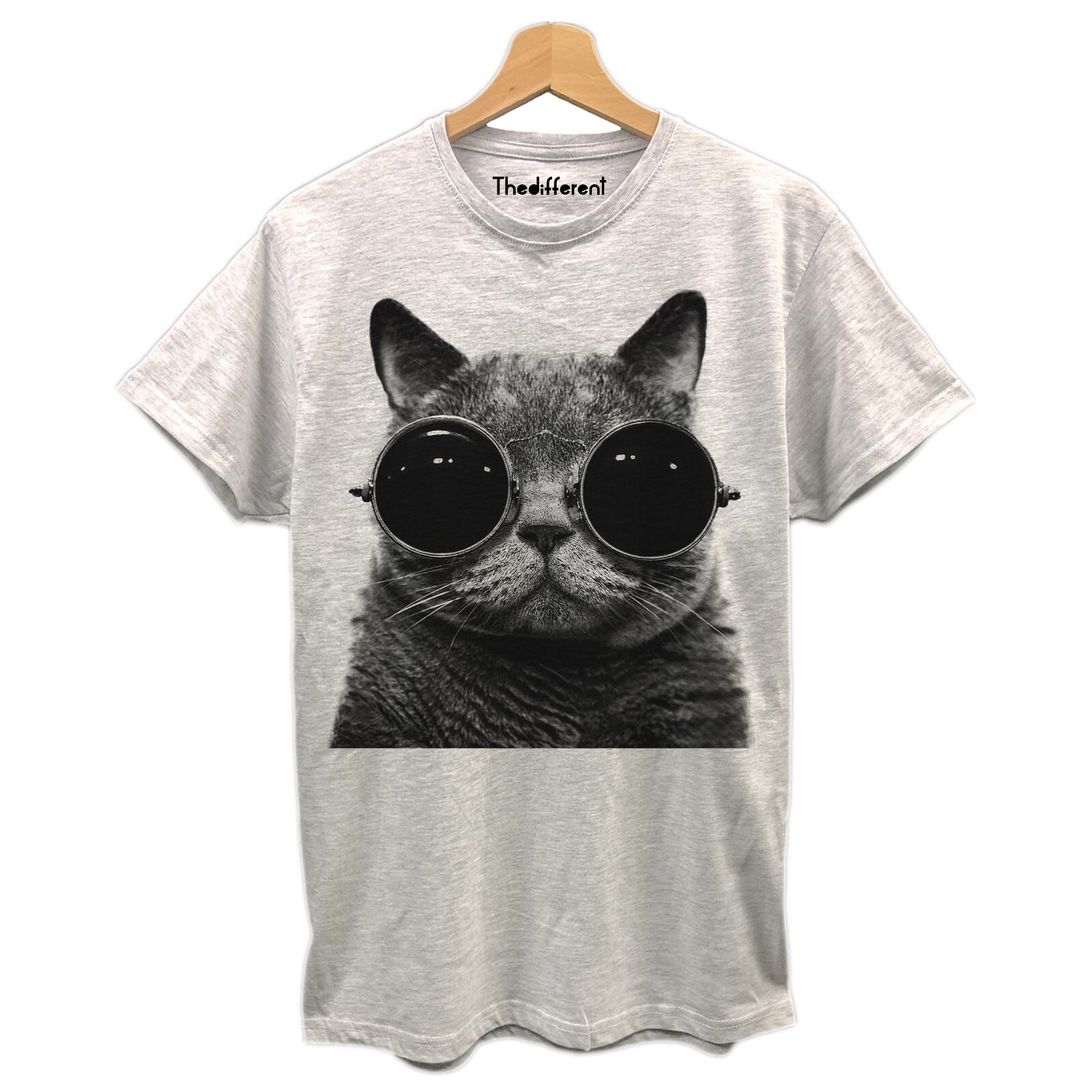 Cat with sale sunglasses t shirt