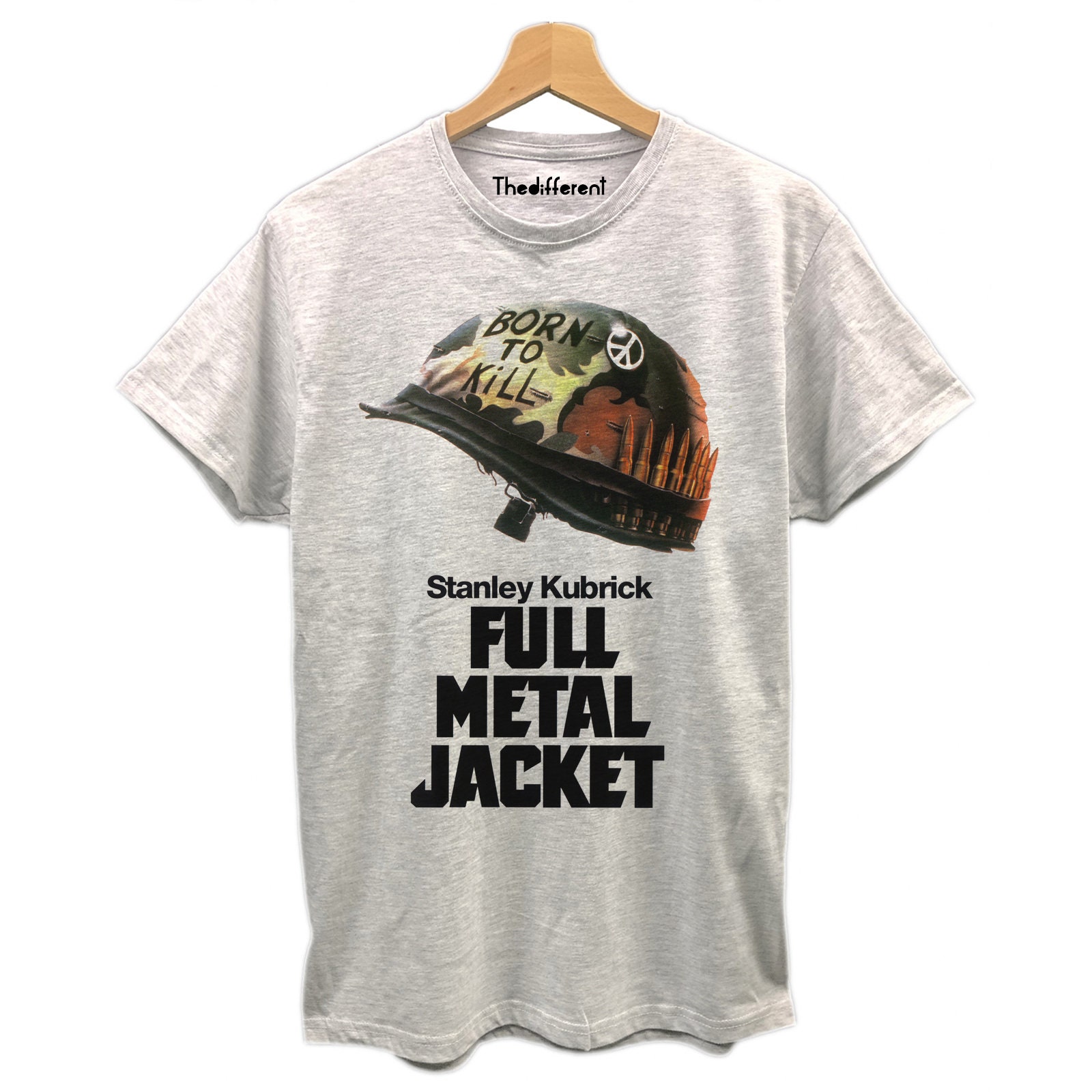 Tshirt Tshirt men's full metal jacket movie cult poster Etsy