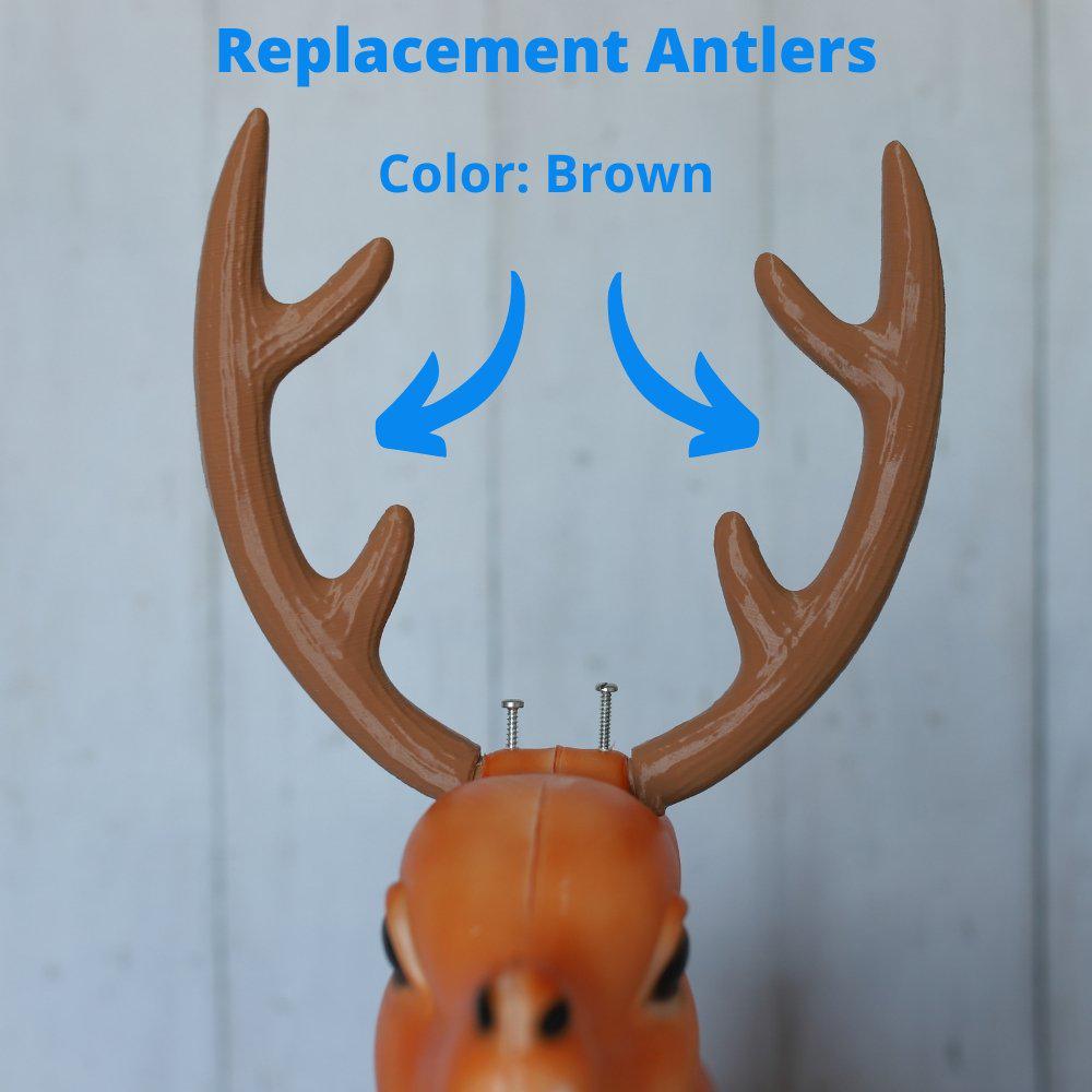 Antlers for Santa's Reindeer and Giant Reindeer Blow Mold (general