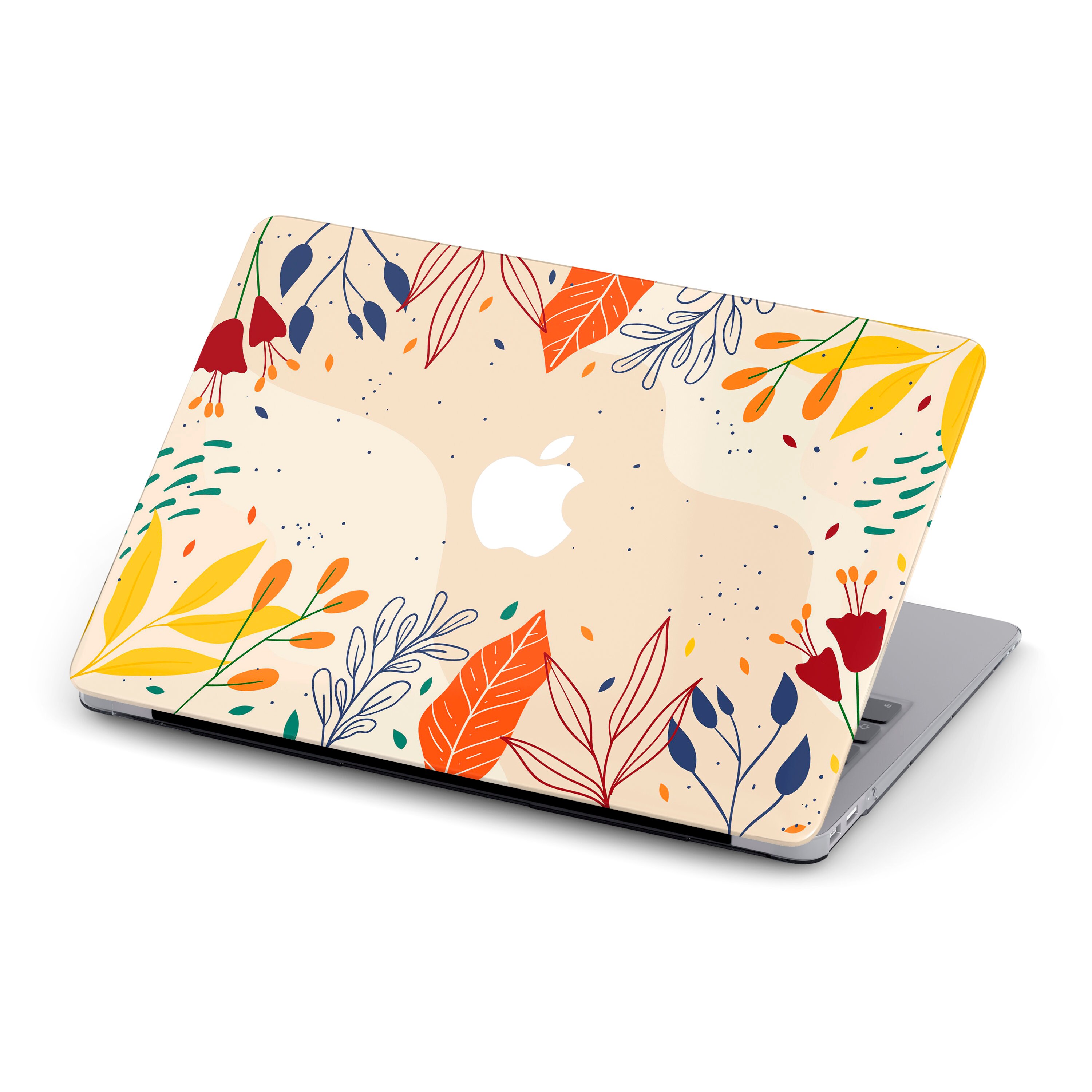 Floral Macbook A2338 Case Cute Mac Case Flowers Macbook Hard Etsy