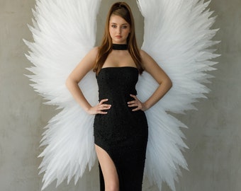 Butterfly wings, angel wings, white angel wings, halloween costume, adult halloween costume, halloween costume women, halloween cosplay