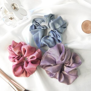 Soft Satin Dreamy Scrunchie Set