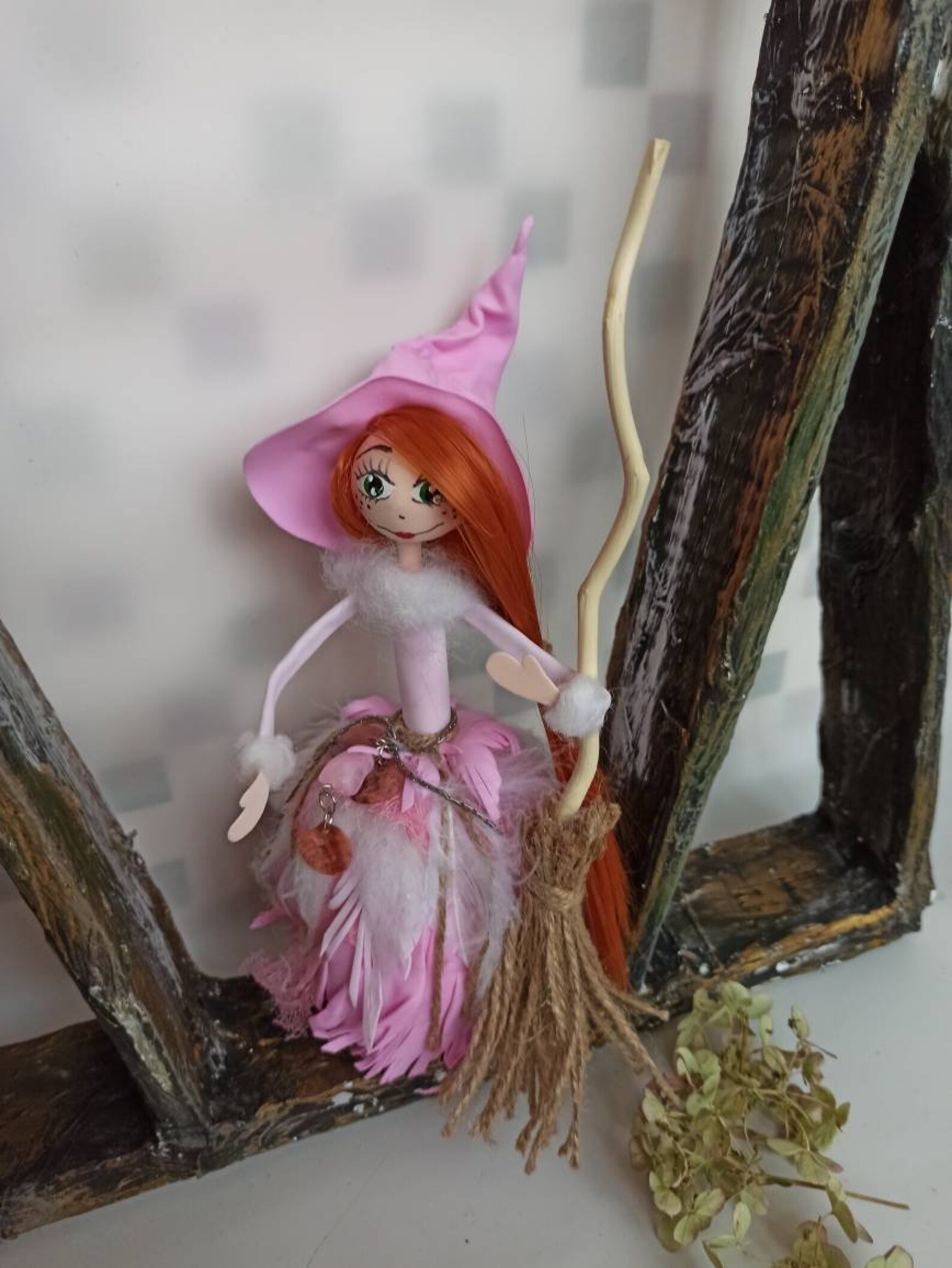 Cute Witch Doll KITCHEN WITCH Sweet Witch Figurine Etsy