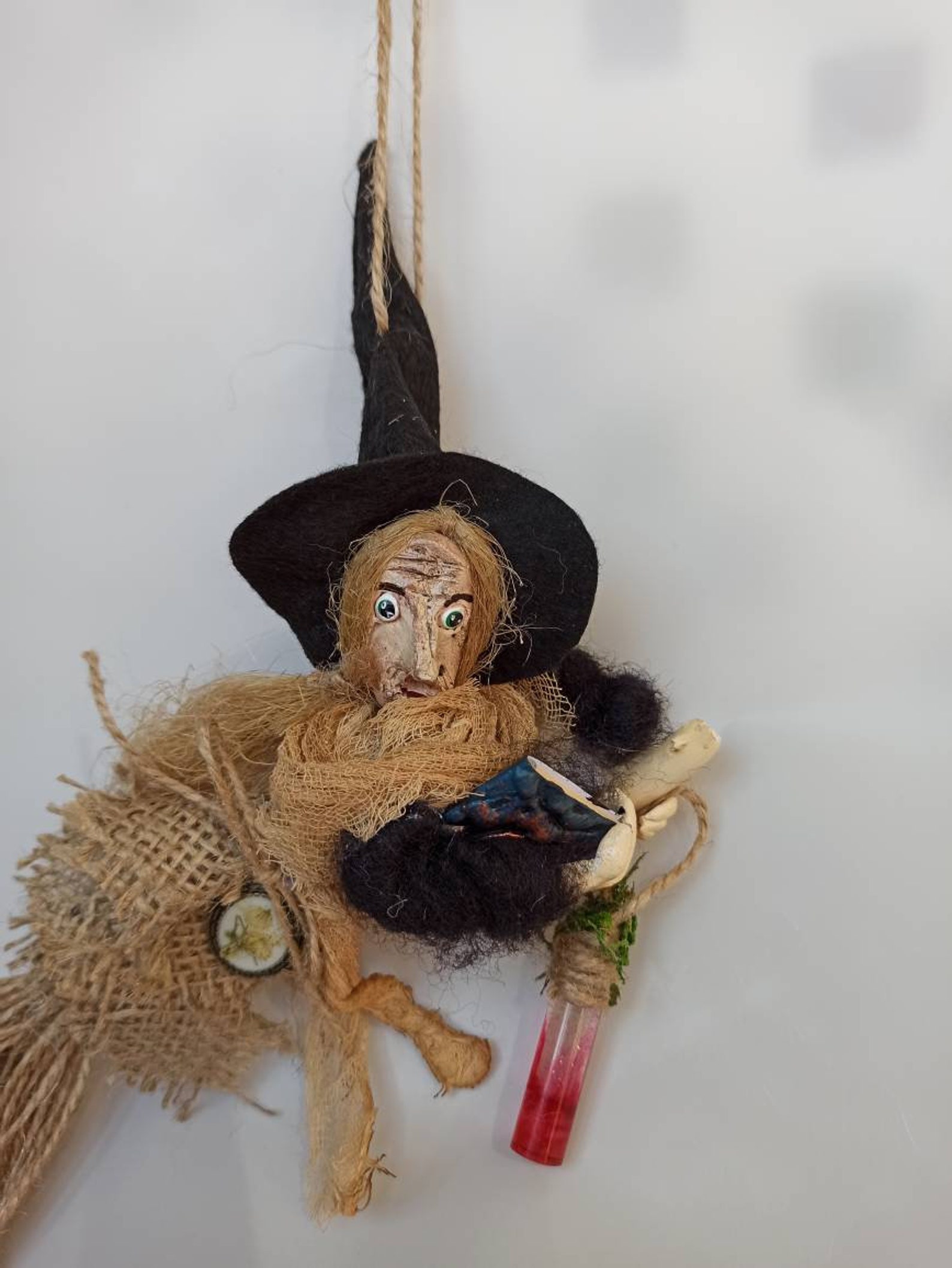 Kitchen Witch Good Luck Witch Doll Norway Kitchen Witch Witch - Etsy