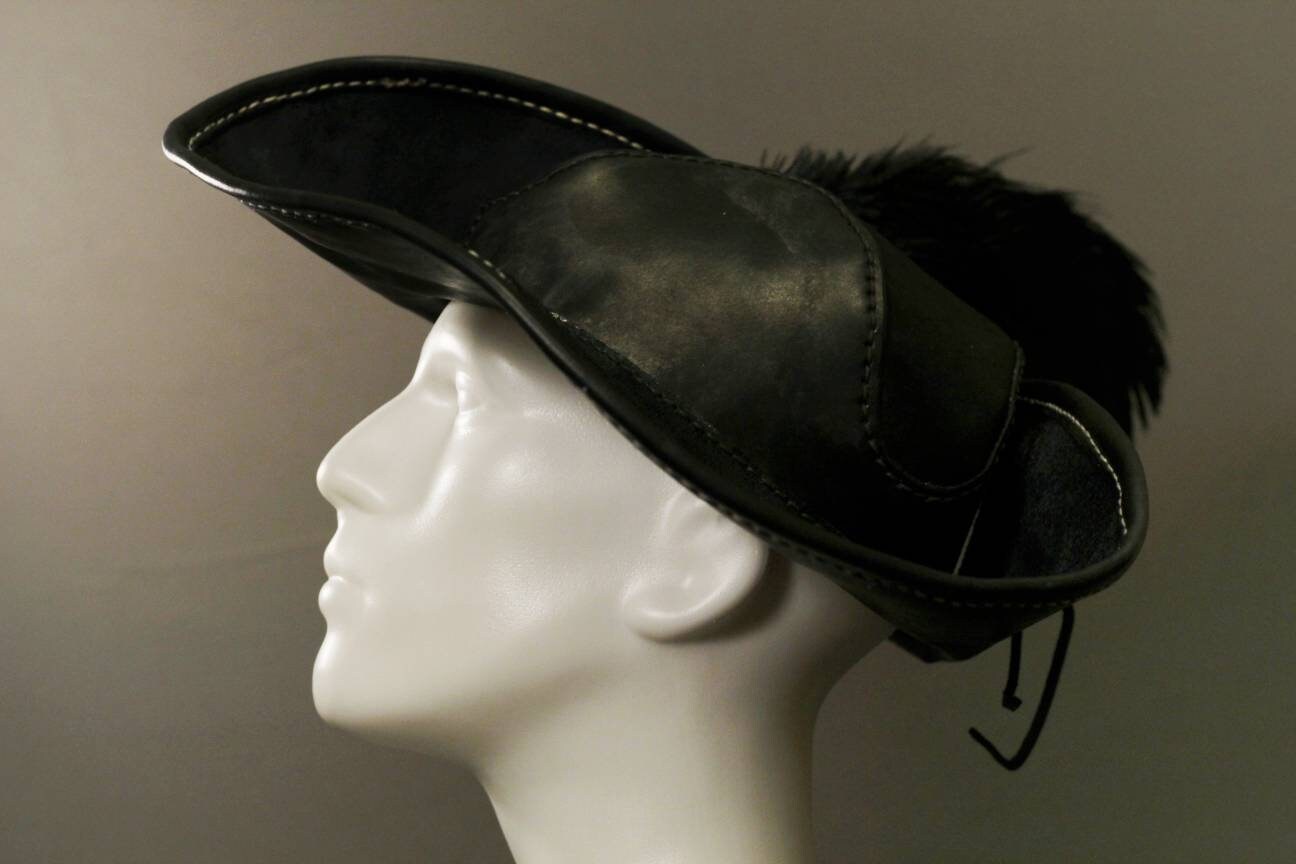 Leather Fancy Custom Pirate Hat Etsy Sweden