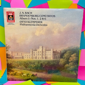 J.S. Bach Brandenburg Concertos Vol. 1 Record Vintage