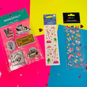 Vintage Stickers, 1990s Stickers, Vintage Scrapbooking Stickers