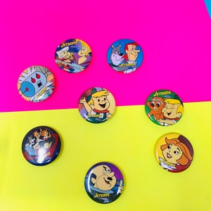 Vintage Jetsons Pins, The Jetsons Pins, Set of The Jetsons Pins