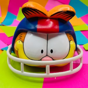Garfield New York Giants Coin Bank, Vintage Garfield Memorabilia, Vintage Garfield and Friends, Trending Now