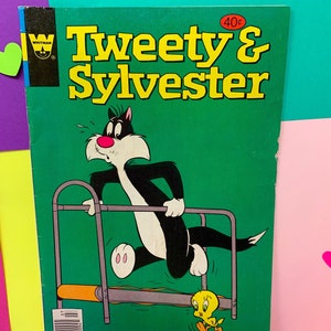 Vintage July 1979 No. 95 Tweety and Sylvester Comics, Tweety Bird, Tweety and Sylvester, 80s comics, 70s comics, 90s comics
