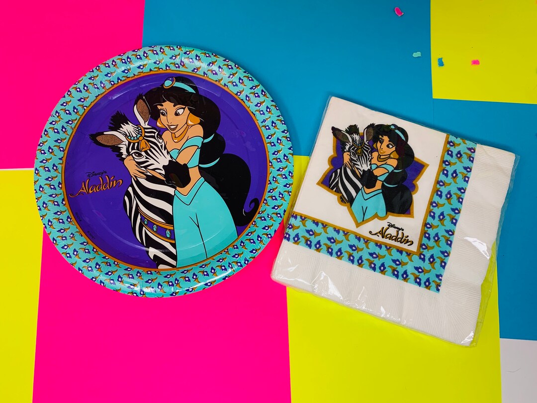 Aladdin Party Plates and Cups, Aladdin Party Plates, Aladdin Cups