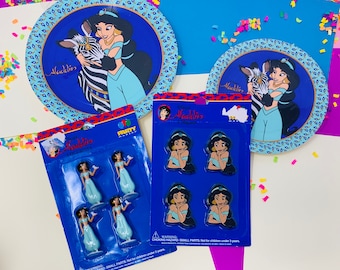 Preise Jasmine Party Dekor, Aladin Party Dekorationen, Prinzessin Jasmine Vintage, PICK ONE, Vintage Disney