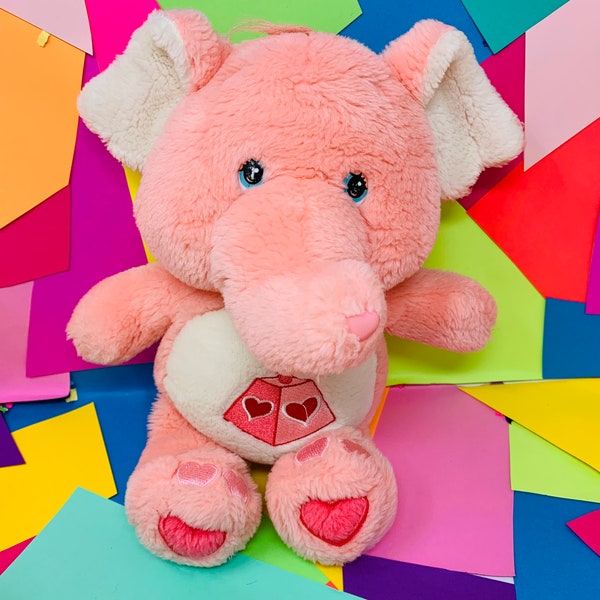 Vintage Brave Heart Care Bear - Etsy