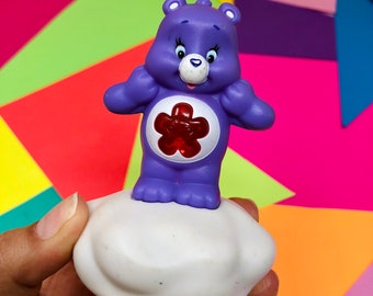 Figura mini de PVC de los Ositos Cariñositos Vintage, Oso Harmony con luz