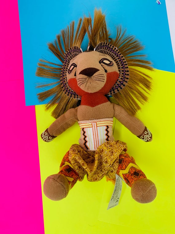 Peluche Simba DISNEY Le roi Lion spectacle The Lion King The Broadw