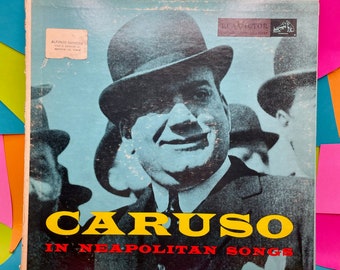 Caruso In Neopolitan Songs Collector's Issue, Vintage LP, Vintage Vinyl Record
