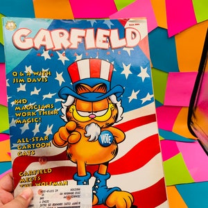 Garfield Vintage, Garfield Fall 1992 Magazine, Garfield Vintage Magazine, Garfield Vintage