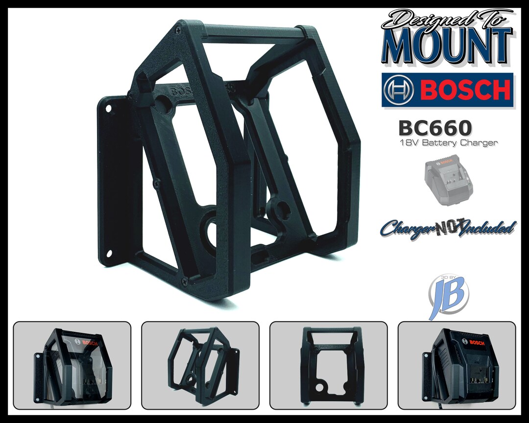 BOSCH® BC660 18V Battery Charger Wall Mount. Etsy
