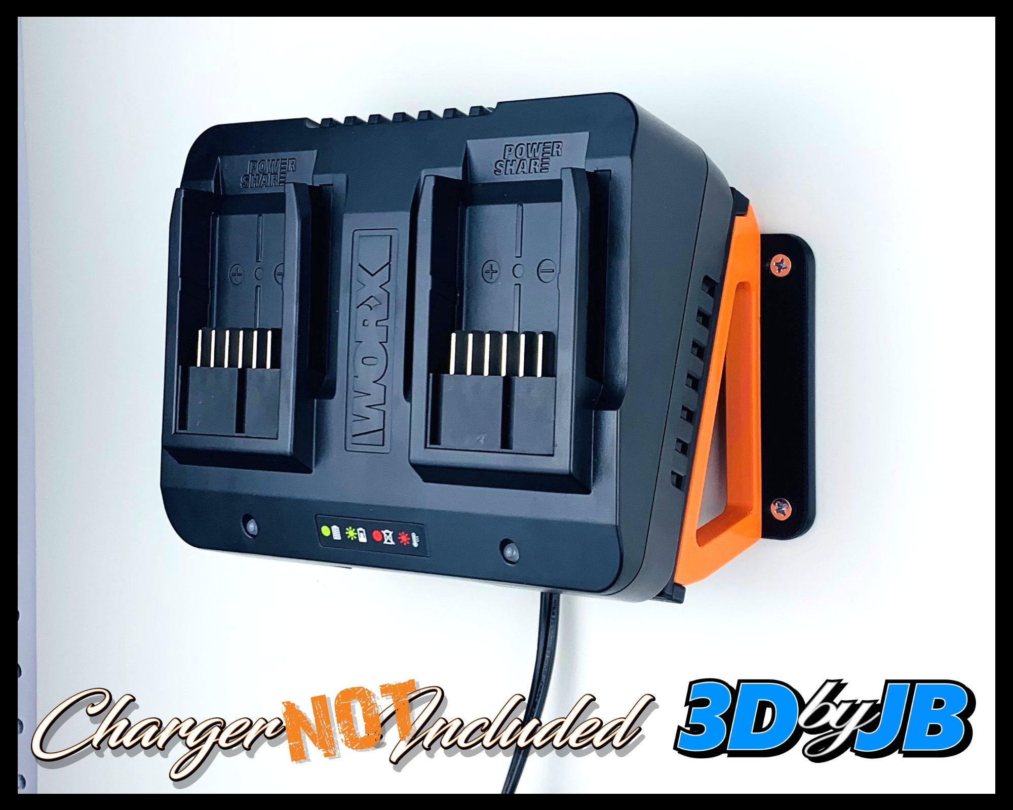 WORX® WA3770 Battery Charger Wall Mount. made in USA Etsy