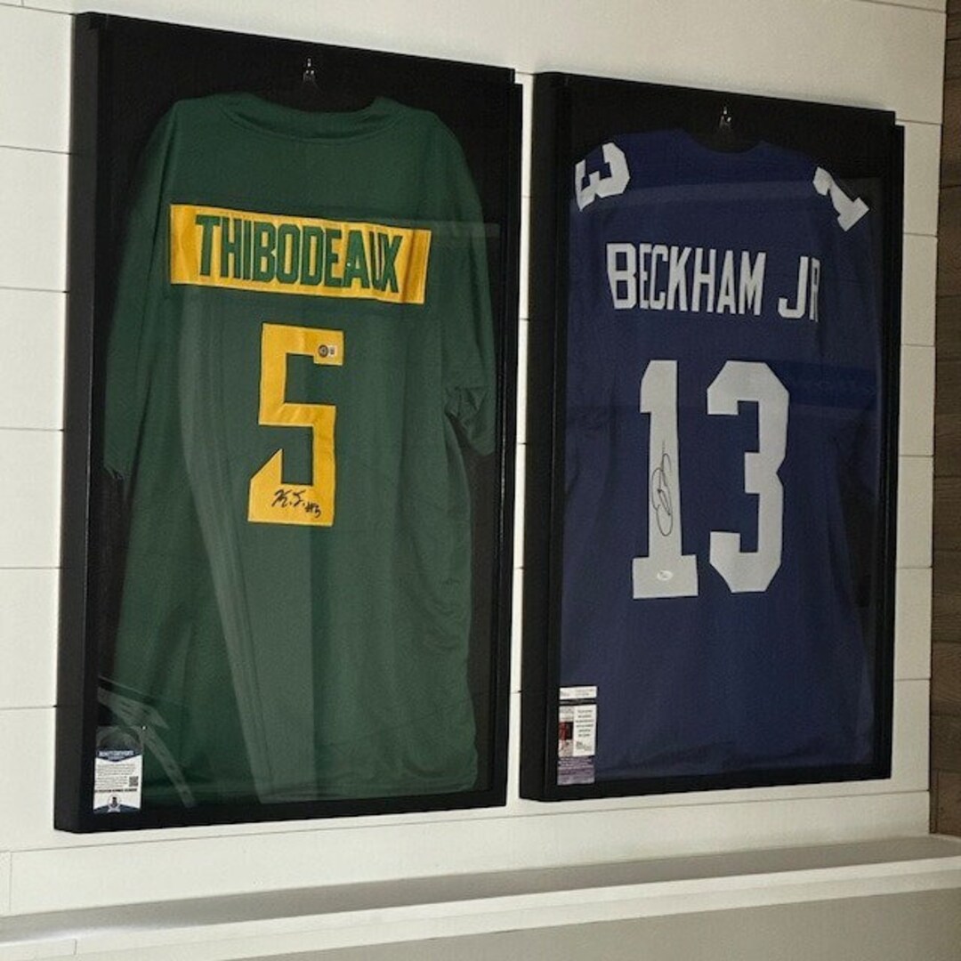 Jersey Display Cases Jeresy Frames Football Jersey Display Etsy