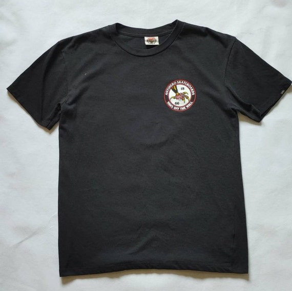 HTF Vintage Vans Antihero Skateboard tee - image 1