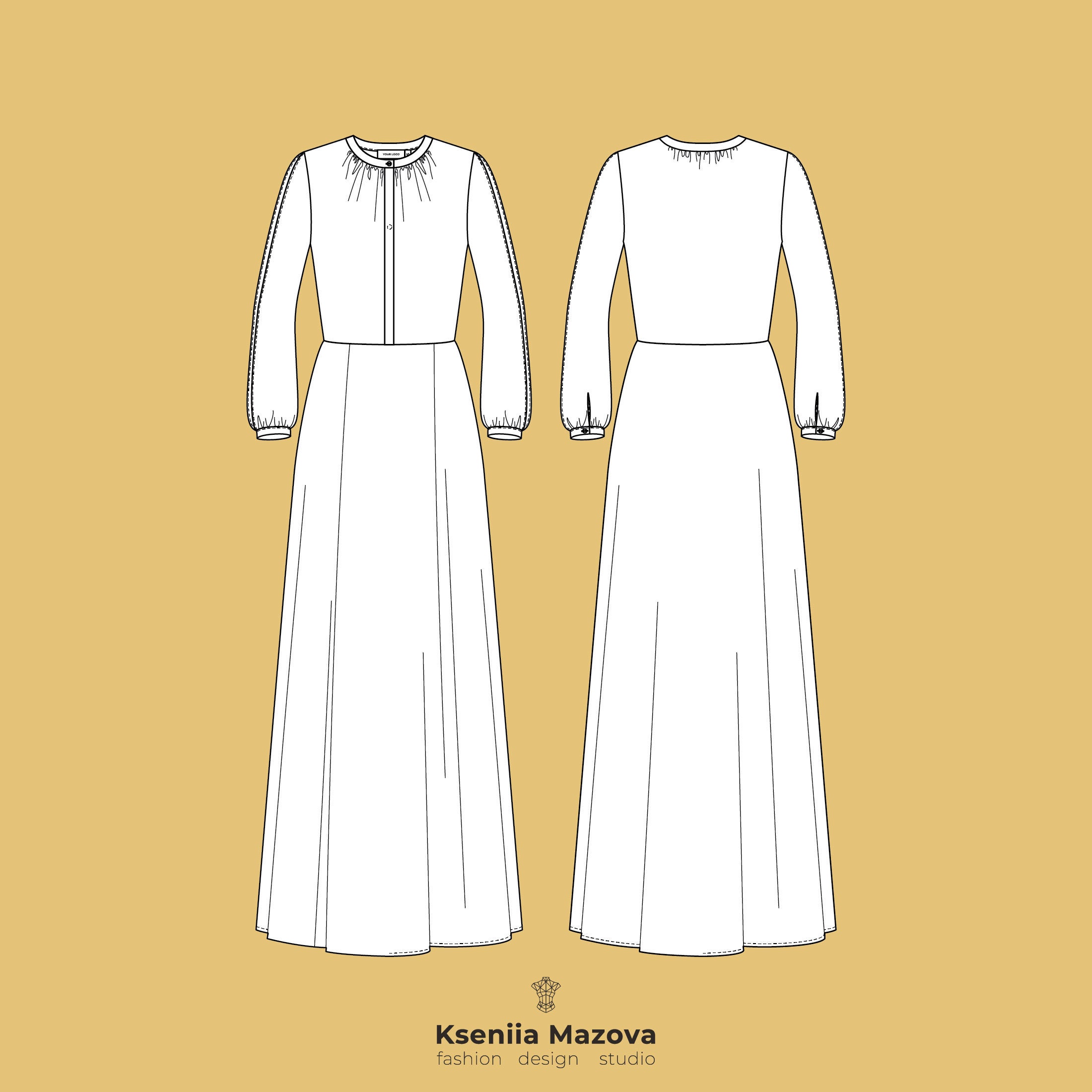 Update 73+ fashion flat sketches illustrator best seven.edu.vn