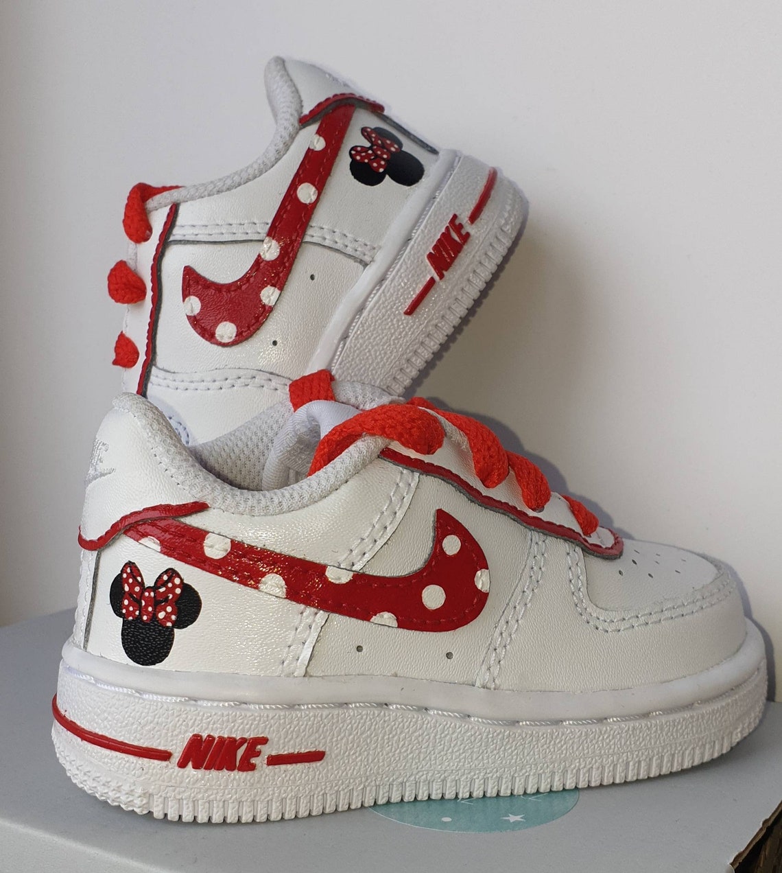 Disney Dot Mickey Minnie Mouse Air Force One/1 - Etsy
