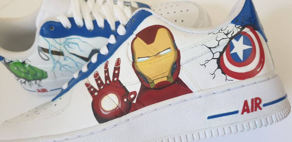 Marvel Themed Nike AF1 Custom (Any Size)