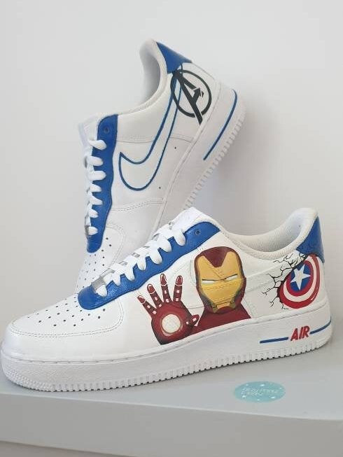 Nike airforce 1 marvel customize shoes - RumikMart