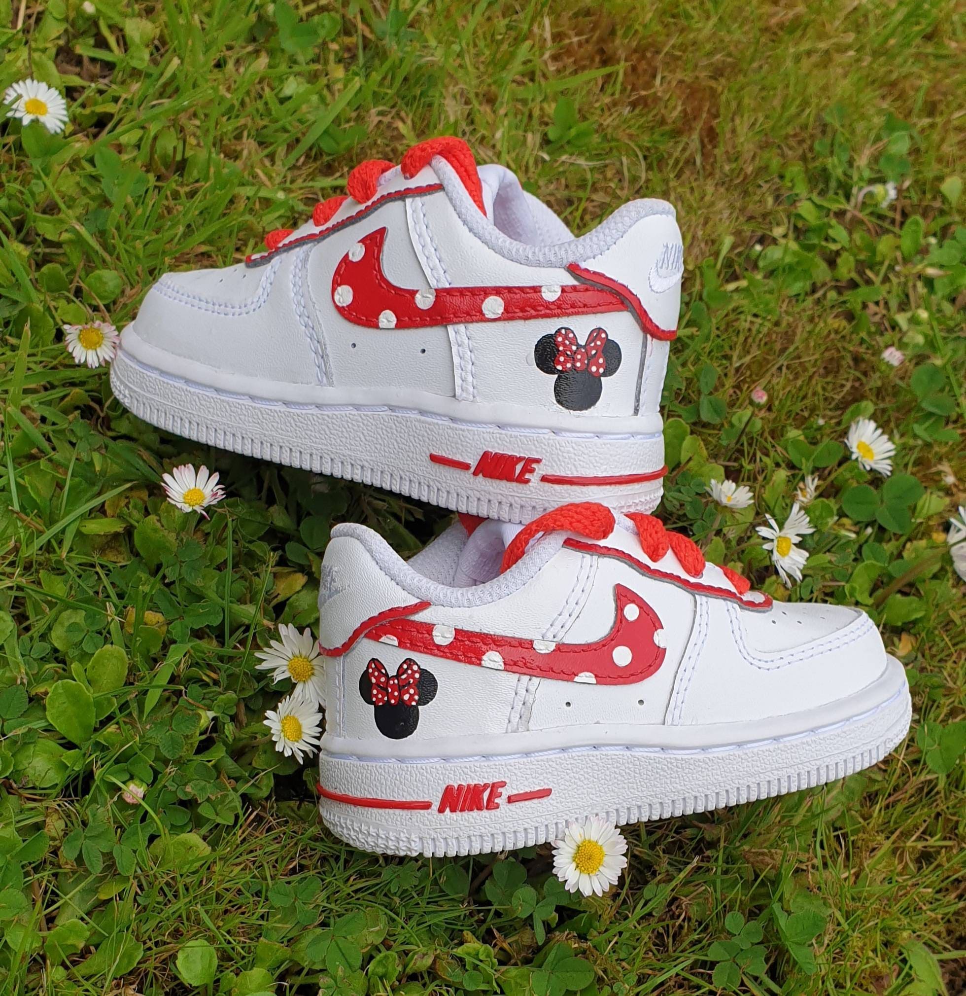 Deportista Desde allí Contando insectos Disney Dot Mickey Minnie Mouse Air Force One/1 - Etsy Israel