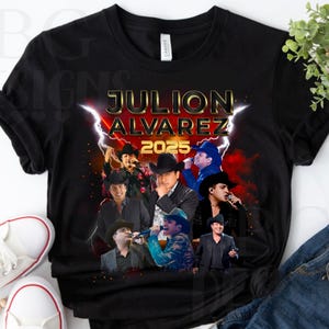 Julion Alvarez Digital PNG File | Ready To Print | 300 DPI Resolution | Julion 2025 Concert | Digital Download
