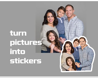 Custom Photo Sticker, Custom Pet Sticker, Sticker Quote, Sticker Laptop, Sticker Bundle, Laptop Sticker, Car Decal, Photo Sticker