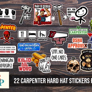 Stickers pour casque de sécurité CARPENTER png Stickers boîte à outils, Sticker pour casque de sécurité png, png Carpentero, col bleu Carpentero png, capot png, PNG