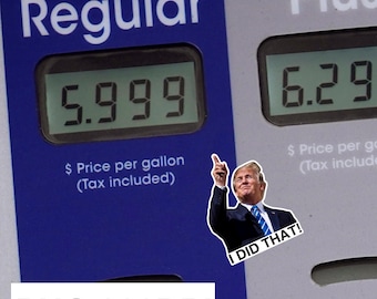 I Did That Trump Sticker png | Pointing Sticker png | Trump “You Voted For This! png | Meme Sticker png