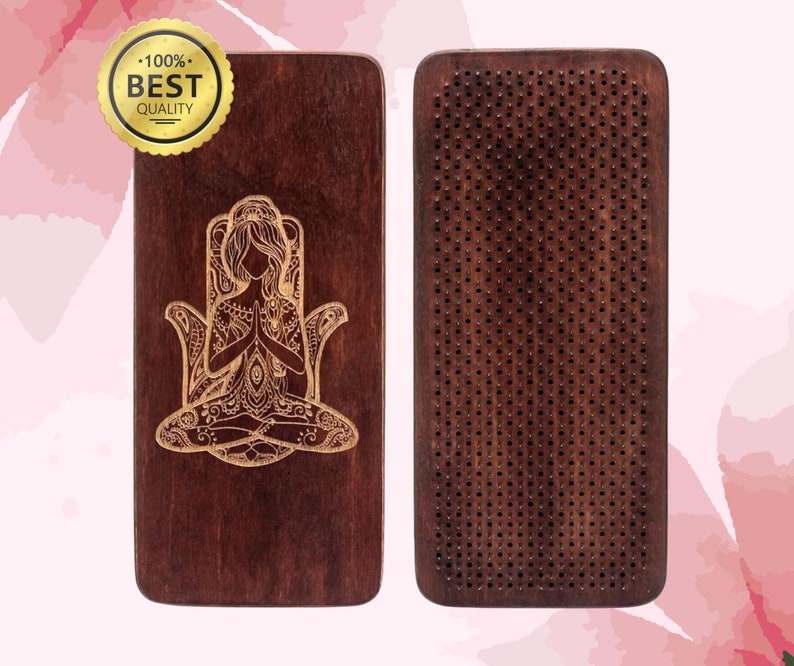 Sadhu Board for Beginners, Meditation Gifts, Yoga gifts, Standing on Nails image 2