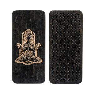 Sadhu Board for Beginners, Meditation Gifts, Yoga gifts, Standing on Nails image 1