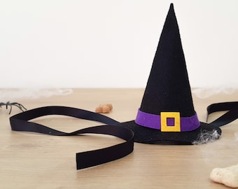 Dog Witches Hat | Cat Halloween Costume | Pet Fancy Dress Outfit