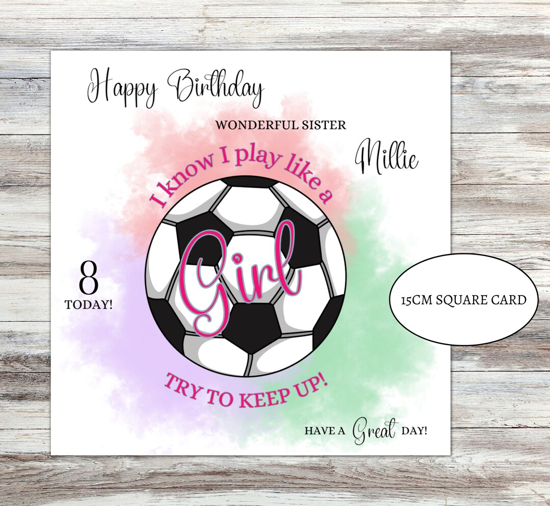 Personnalisé Filles Filles Anniversaire Carte Fille Maman - Foto 3