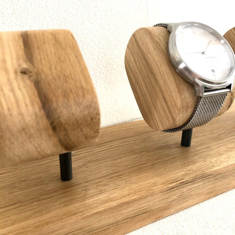 Watch Holder Watch Support Display to 4 Watches Solid Oak Etsy UK