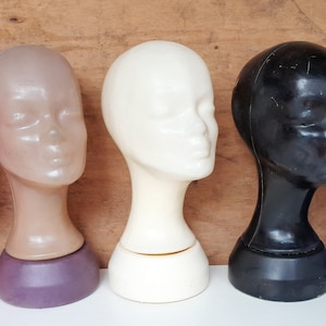 EBE Vintage 1980s Mannequin Head