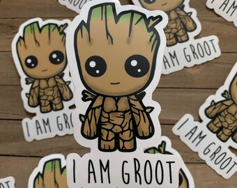 Download Baby Groot Sticker Etsy