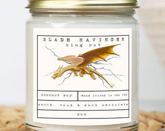 Slade Ravinger Book Boyfriend Scented Candle | Gild | Plated Prisoner Series