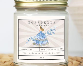 Vela perfumada Donatella Dragna Book / Caraval / Melaza y sueños