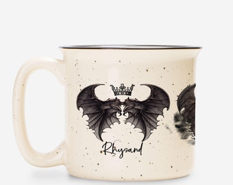 Bat Boys Ceramic Camp Mug | ACOTAR Bookish Merch